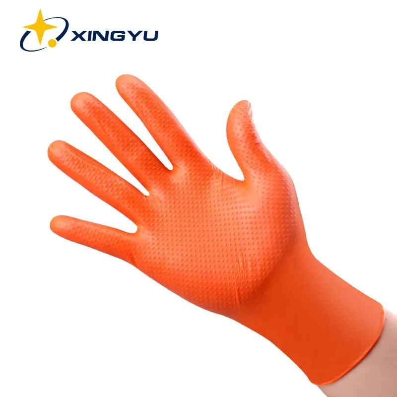 Swaddling Xingyu 50pcs guanti in nitrile in vinile Giovate di laboratorio impermeabile Laboratorio di pulizia della casa Sicurezza Sicurezza sintetica