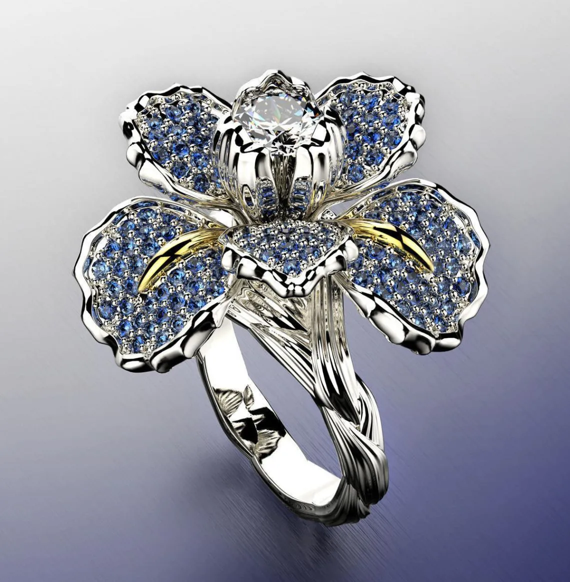 Real S925 Srebrny pierścień dla kobiet 2 karatów Diamentowa biżuteria kamień szlachetny ANILLOS DE SREBROWA 925 Biżuteria Diamentowe pierścienie Y116361968