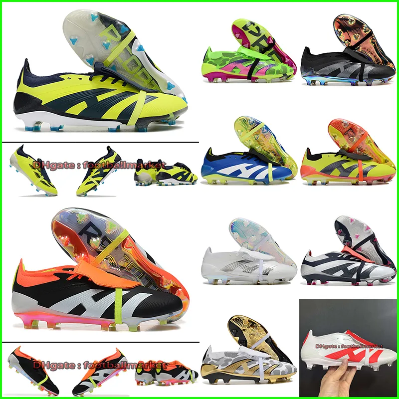 Foldover Tongue Elite FG Extra Wide Soccer Cleats 24+ Size For Men