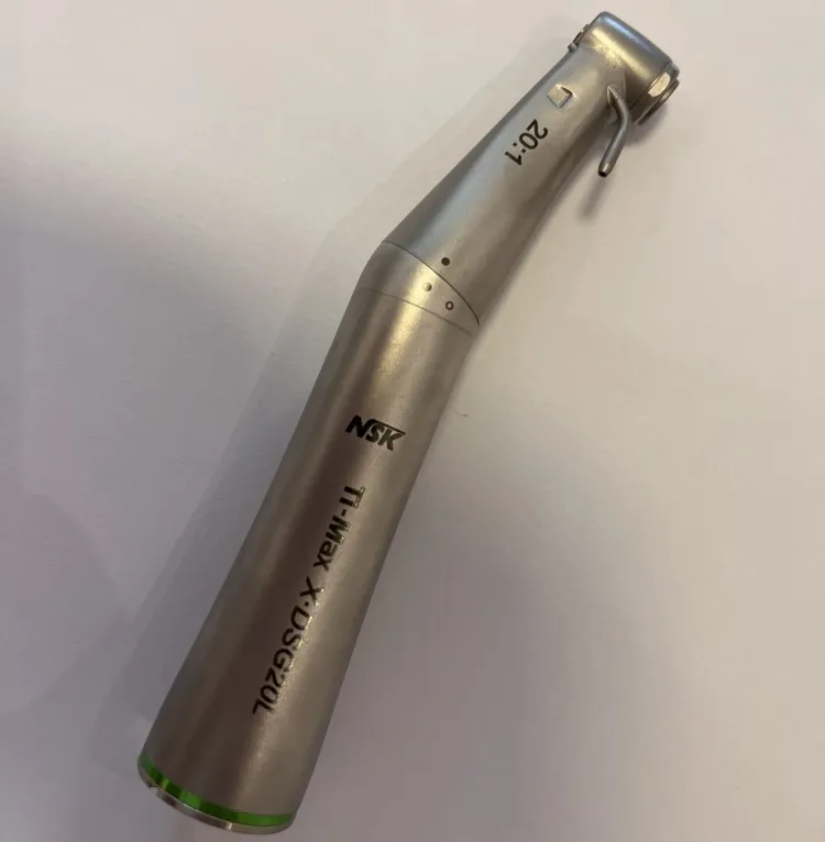 NSK Style Dental LED 20:1 Implant Reduction Surgical Contra Angle NSK Style Dental LED 20:1 Implant Reduction Surgical Contra Angle
