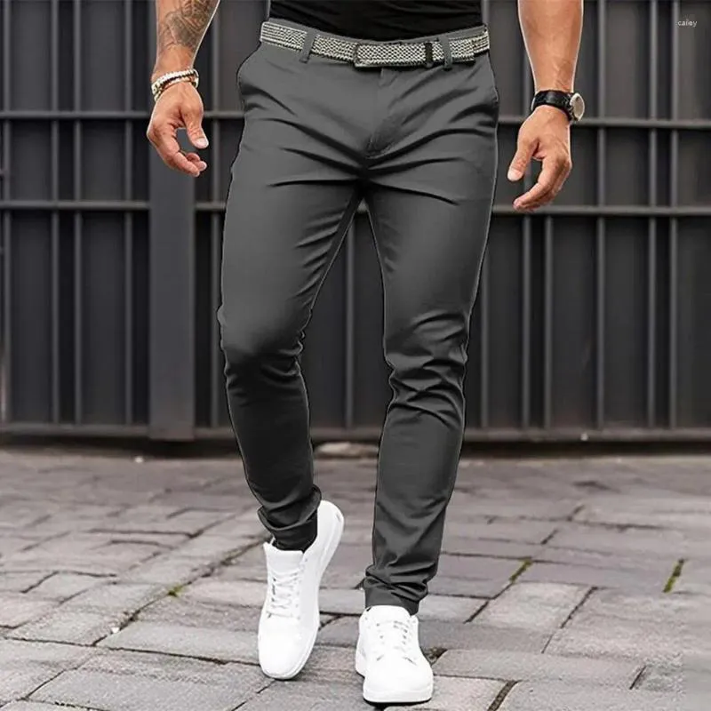 Slim fit trousers men sale