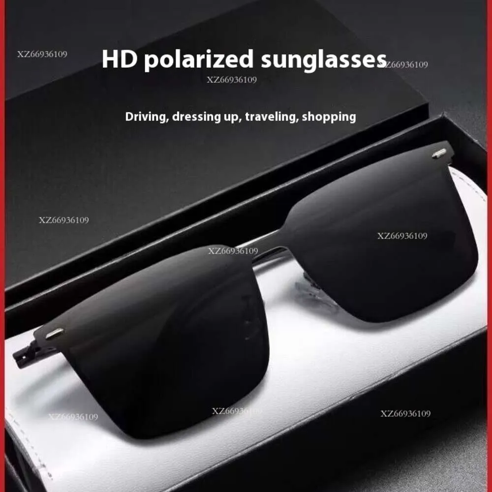 Okulary projektantów dla mężczyzn o wysokiej klasy klimaty, nowe okulary zmieniające kolory, ochrona przed słońcem, spolaryzowane okulary przeciwsłoneczne