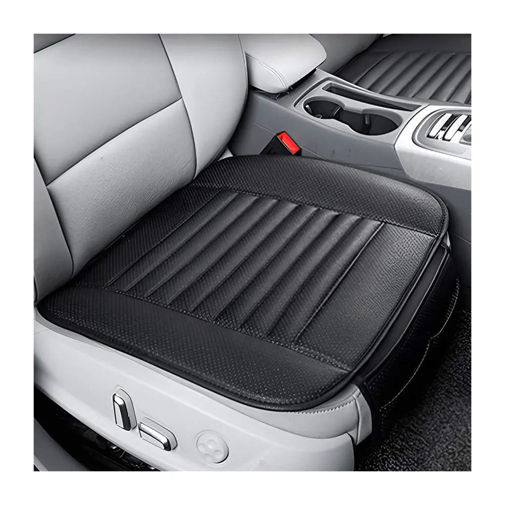 Car Front Single Seat Protector Cover Cushion PU Leather Non-slip Full Surround Car Front Single Seat Protector Cover Cushion PU Leather Non-slip Full Surround