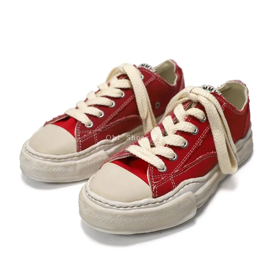 2023 Maison Mihara Yasuhiro Dissolved Shoes Thick soled Raw