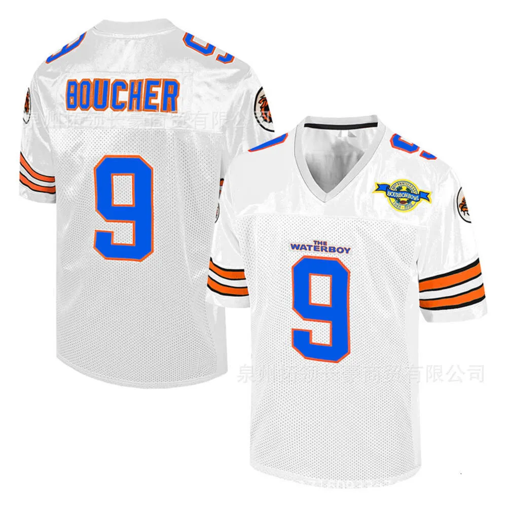 Men Jersey Unisex Boucher # 9 Product Product Party Hip-Hop Football Jersey Rugby