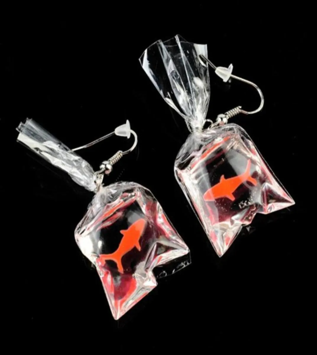 Dangle Chandelier 1 Pair Fashion Funny Resin Goldfish Imitation Water Bag Earrings Women039s Earring Gifts For Girlfriend Pre4532872