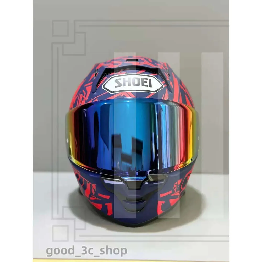 Designer Full Face Shoei X15 Red Ant Marquez 93 Motorradhelm Anti-Fog Visor-Mann Reitwagen Motocross Racing Motorrad Helm-nicht-Original-Helmet 718
