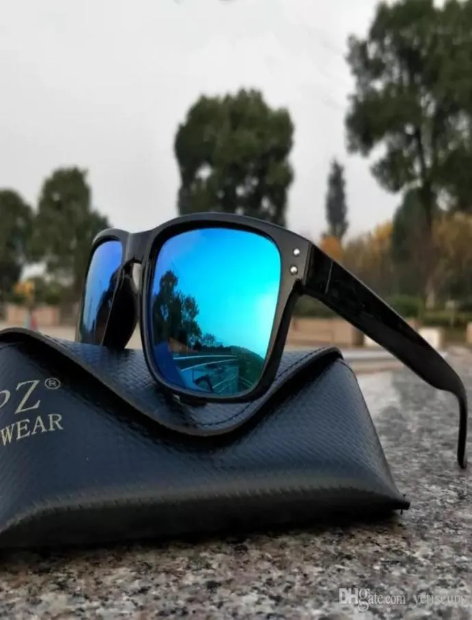 2021 DPZ Branddesigner Luxus Sport polarisierte Sonnenbrille Männer Vintage Klassiker übergroß