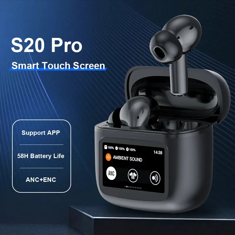 Beatfade S20 Pro Touch Screen ANC Wireless Słuchawcze