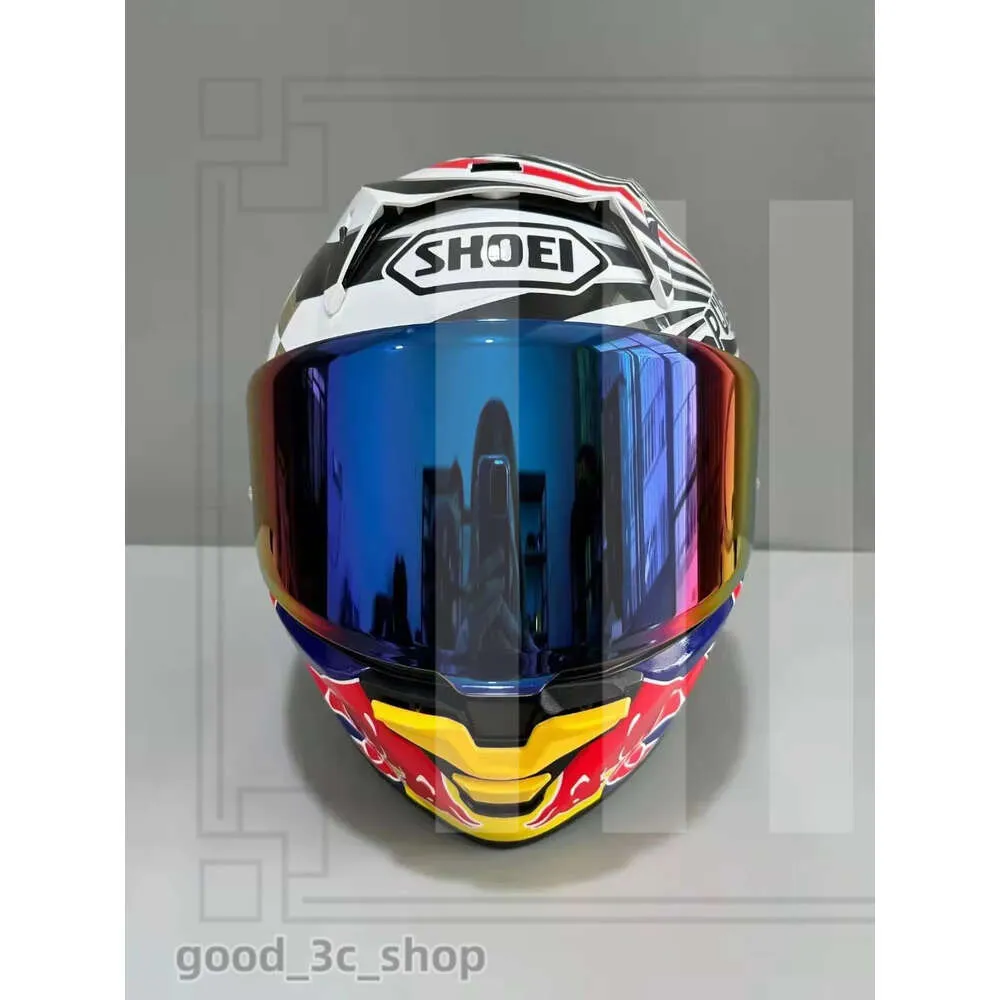 Lucky Cat Full Face Shoei X15 Red Motorcycle Helmet with Anti-Fog Visor for  Men's Racing