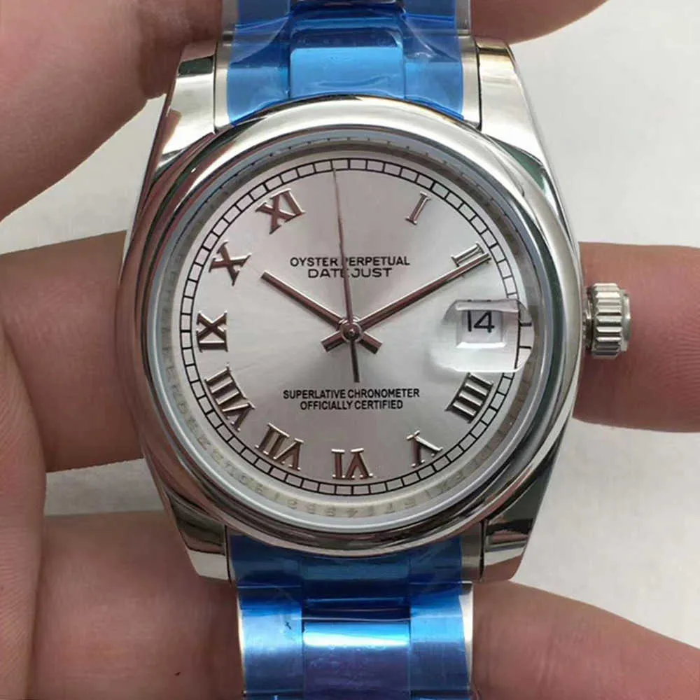 Designer Watch Reloj kijkt AAA mechanisch horloge raojiagongbailuo trein spoor r automatisch mechanisch horloge rz03 machine