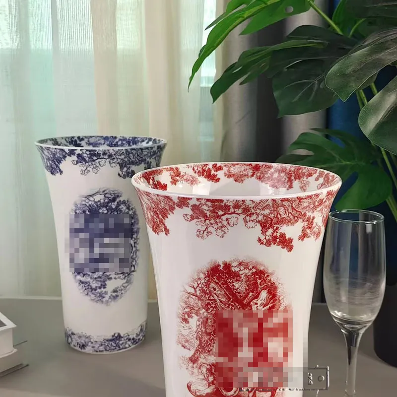 Objets décoratifs de style nordique céramique vase simple créativité
