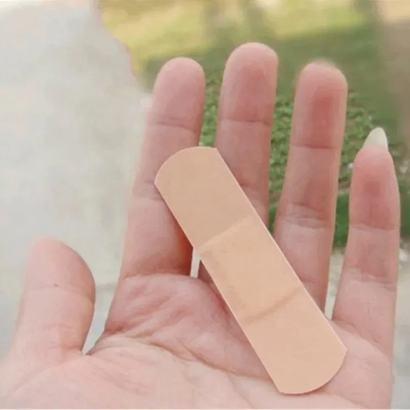 Breathable Band Aid Waterproof Bandage First Aid Wound Dressing Medical Tape Wound Plaster Emergency Kits Bandaids