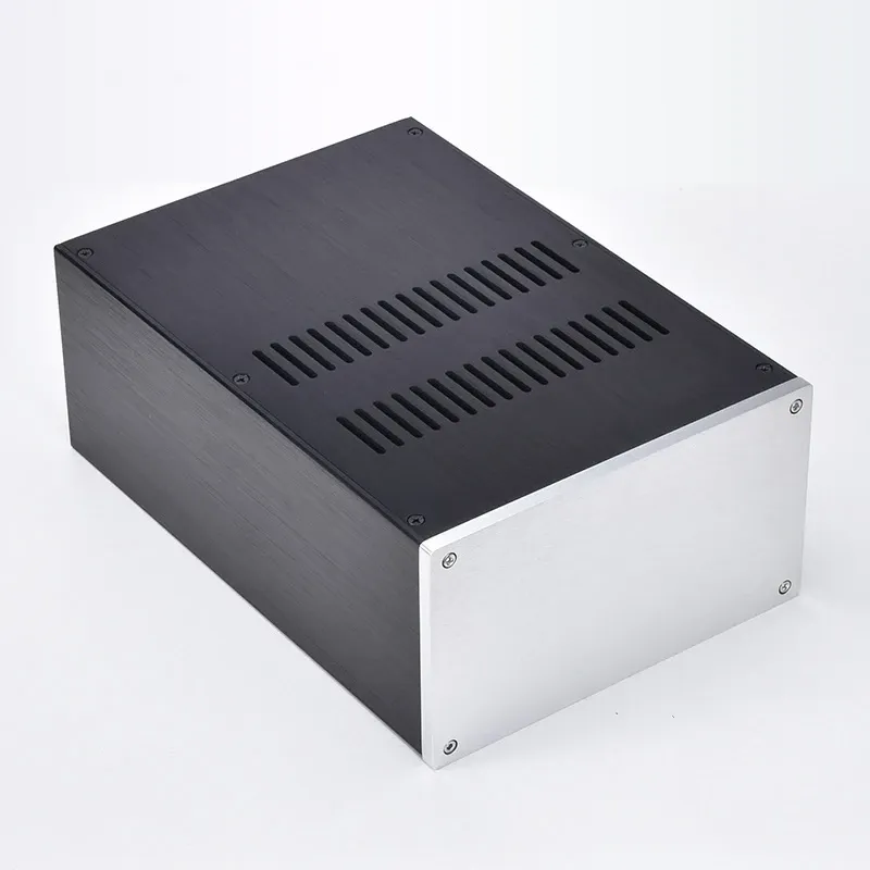 Amplificateur JC2212 All Aluminium Amplificateur Châssis / Préamplificateur Boîte / boîte d'ampli / Boîte de bricolage (220 * 120 * 311 mm)
