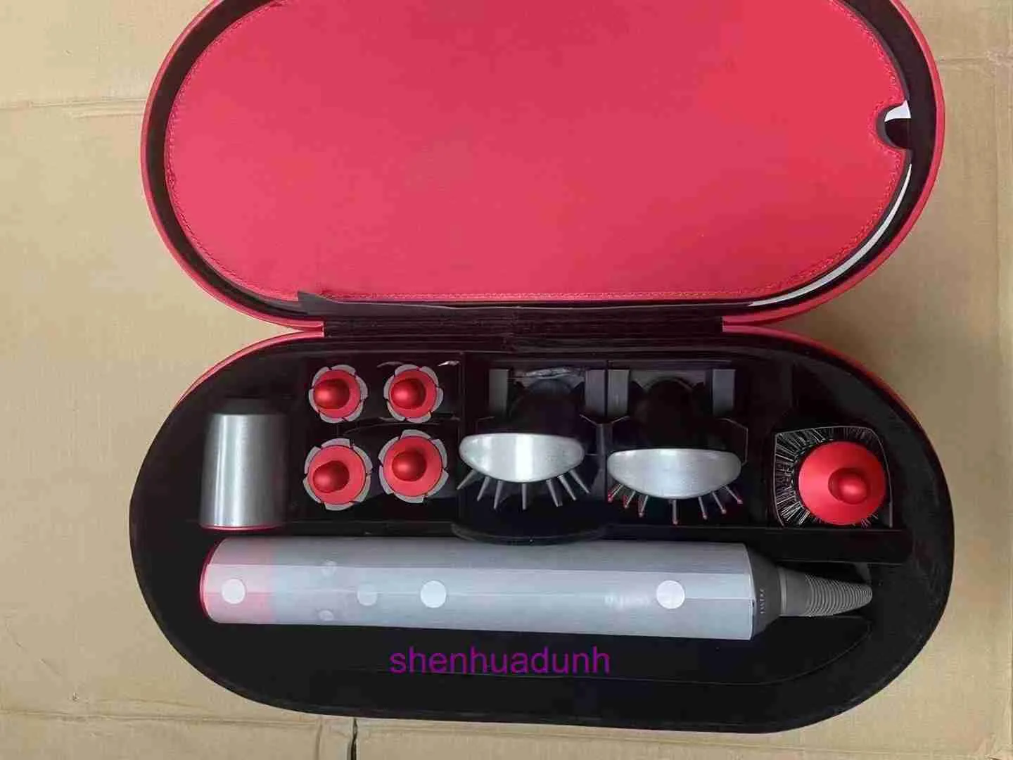 8 Heads Mtifunction Curler Professional Salon Dryer Tools EU/US/UK Version Curling Iron Complete Styler Set Preussian Dro Dheit 2du3