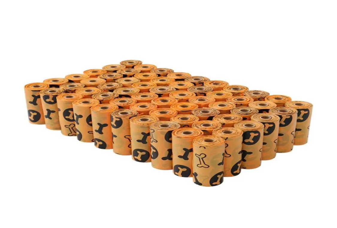 15 Per Roll Dog Waste Bag 23 x 33cm Dog Poop Bags Extra Thick Strong Biodegradable Poop Bags for Dogs Guaranteed Leak Proof7123507