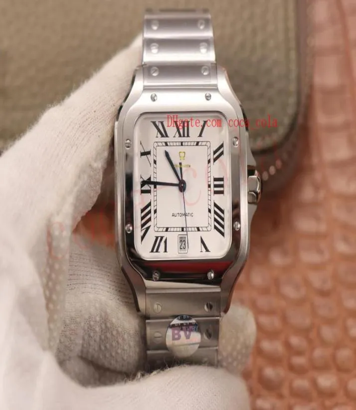 Boîte d'origine Waterproof Watch XL 42mm Fashion Square Mover Watch Mécanique Automatique Mens Sapphire Watchesk92878088