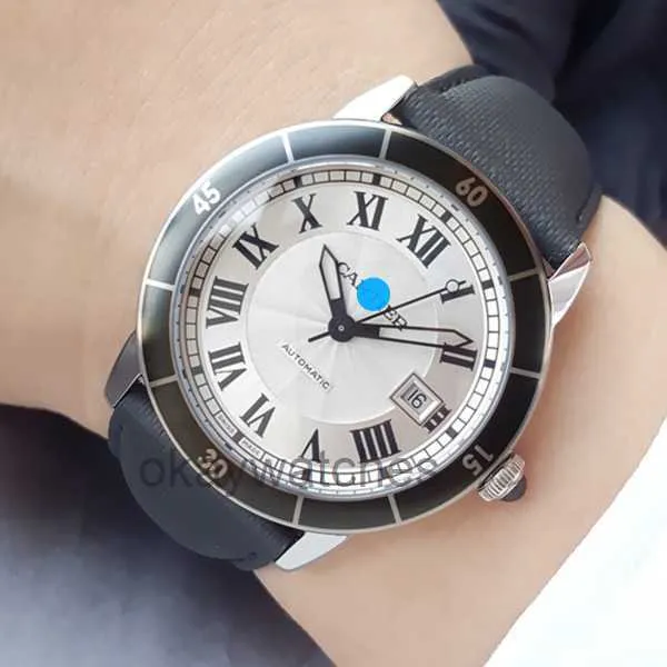Crater Unisex Watches New Watch Mens Mens London Solo Series Date Automatic mécanique WSRN0002 avec boîte d'origine