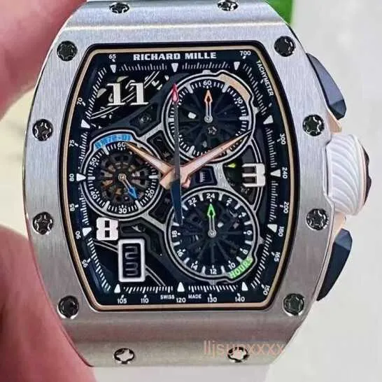 腕時計メンズラグジュアリーウォッチメカニカルウォッチシリーズRM67-02自動メカニカルウォッチスイスワールド有名な時計億万長者のエントリーチケット