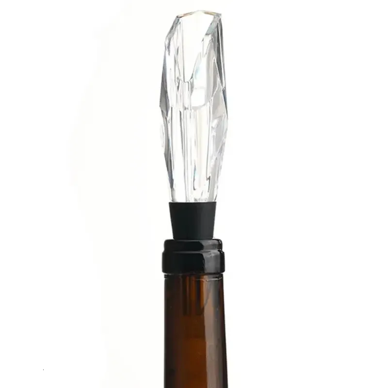 Acryl Wijn Liquor Flow Bottle Stopper Duurzame Foodgrade Lekfree draagbare keukenbarbenodigdheden Spout Decanter pourer 240429