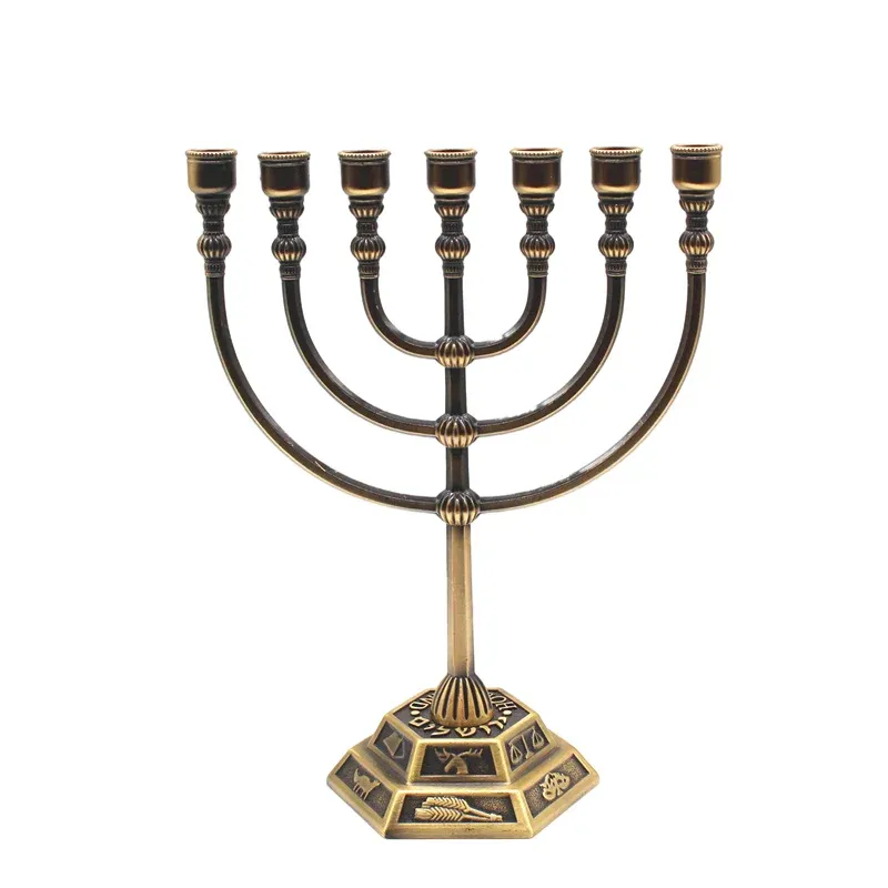 Halter Menorah Metal Kerzenhalter Messing Votiv Candelabra