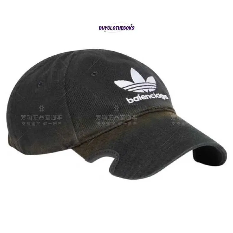 Nieuwe modehoed borduurwerk designer merk Cap unisex geborduurd logo zwarte eend tong hoed hoed wl iyry
