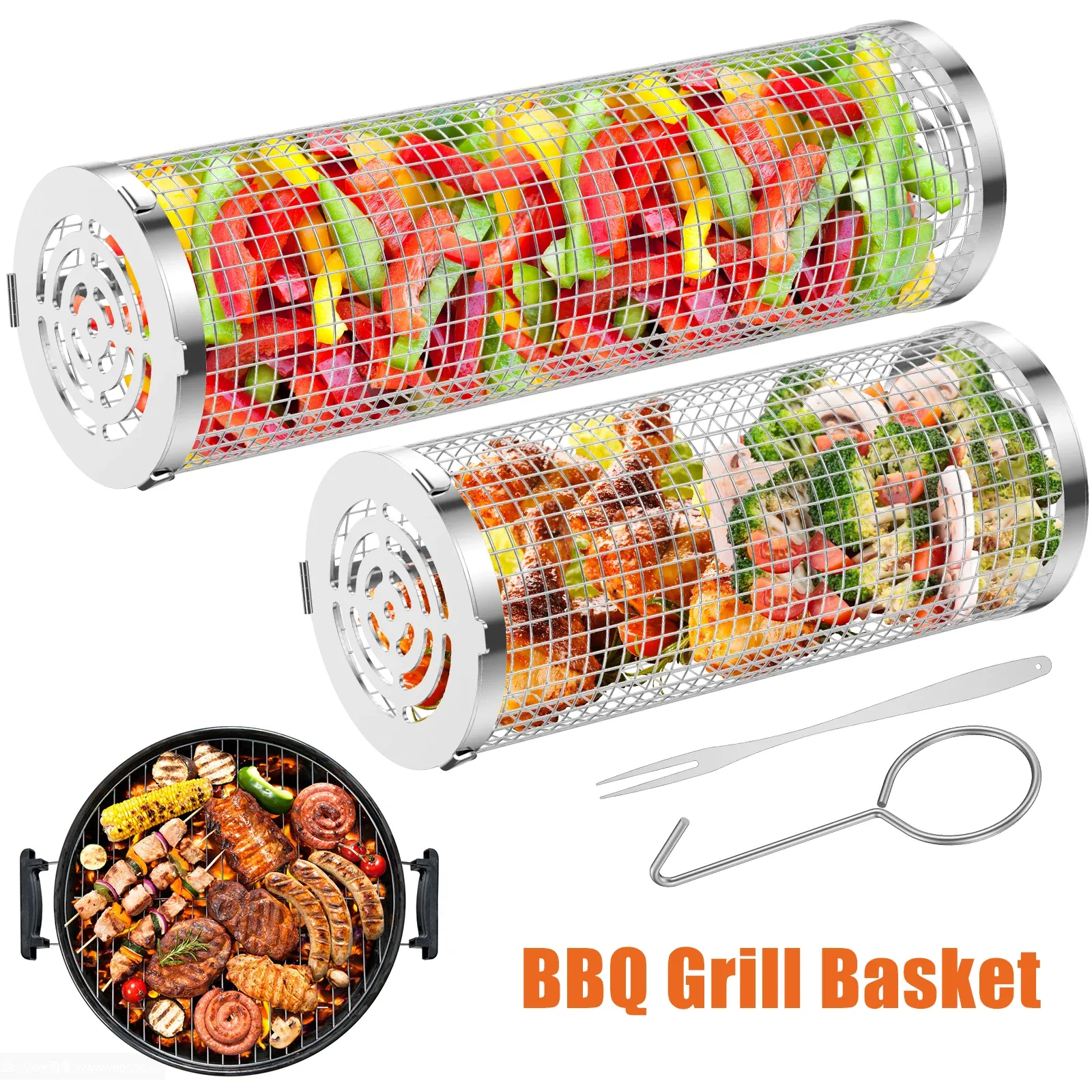 Voleil de cuisine BBQ GRILL PANKE BAGBECE GRILL CAMPIRE COOCIN