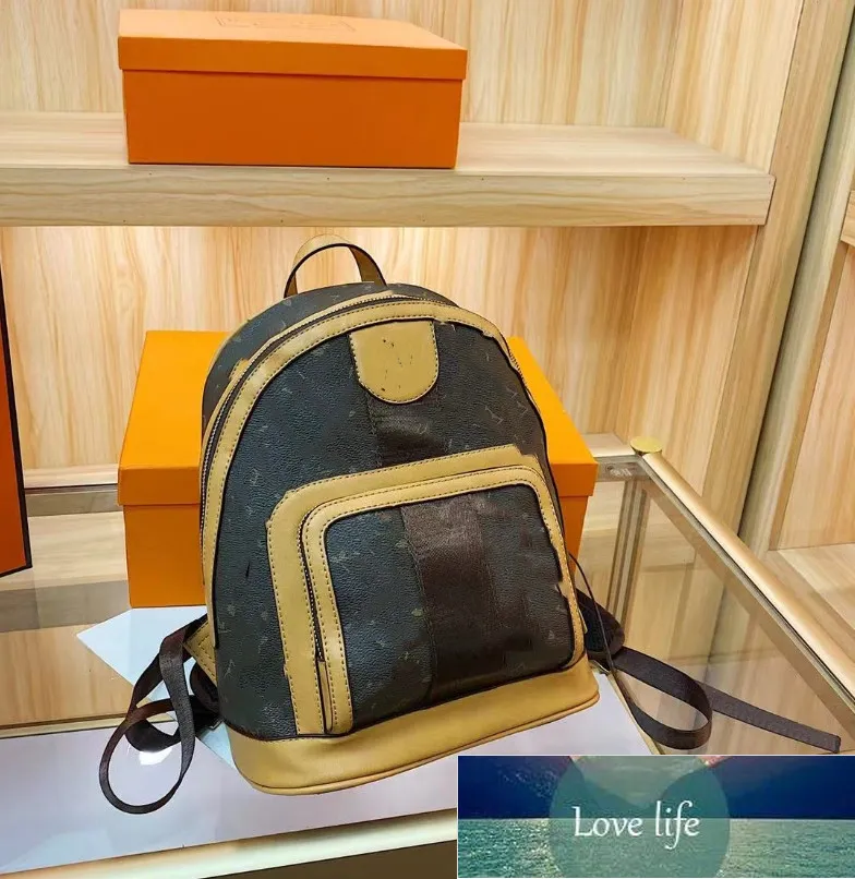 Nouveau nouveau sac à dos à la mode pour hommes et femmes, Small Bookbag Bookbag de sac à dos vintage presbytif