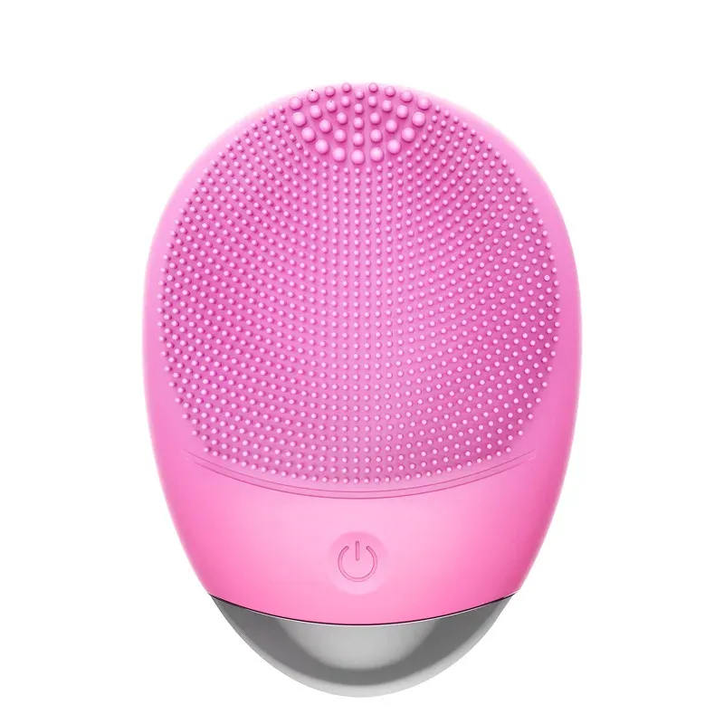 Ensembles de silicone électrique facturable vibration de massage en profondeur massage étanche USB douce exfoliant des cadeaux de brosse pour le visage