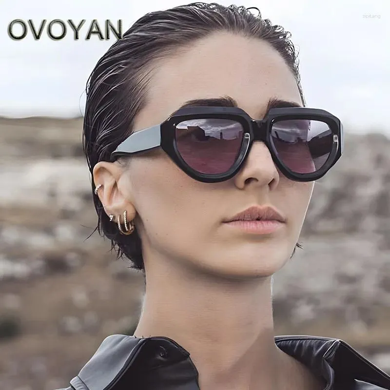 Gafas De Sol Ovoyan Punk Mujeres Vintage Personalidad Eyewear Irregular Simple Gasas De Sol Retro Lentes De Sol Hombre De 9 28 DHgate