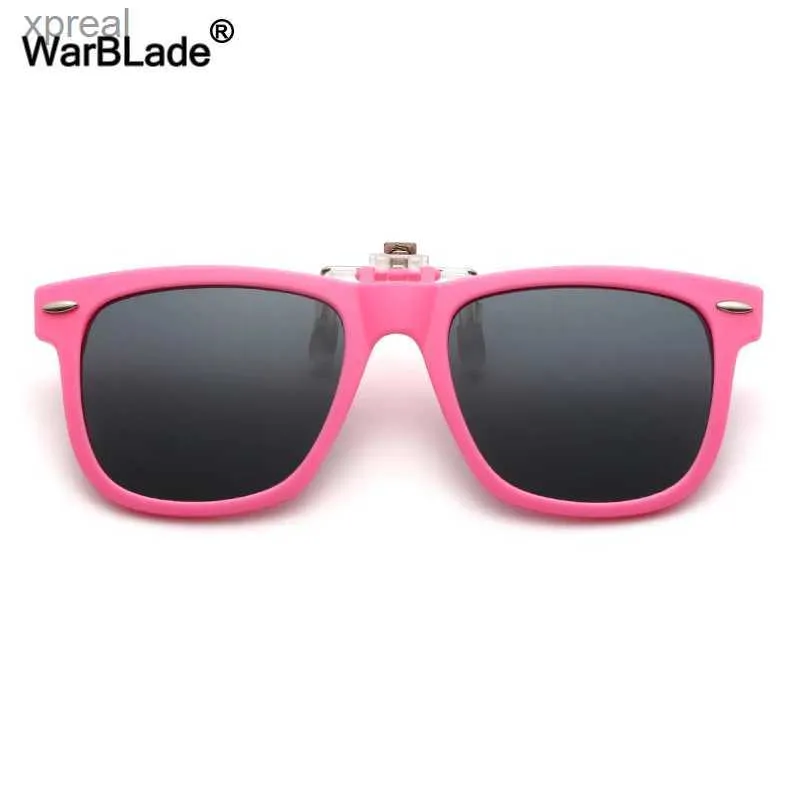 Солнцезащитные очки Warblade Childrens Flip Clip Солнцезащитные очки поляризованные детские солнцезащитные очки мальчики и девочки на открытом воздухе Anti Glare UV400 стаканы wx