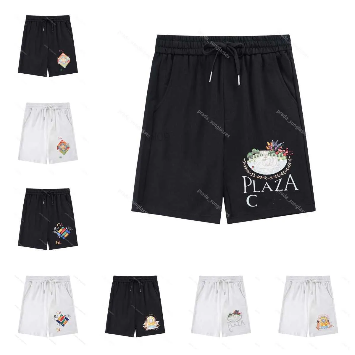 Herren Shorts Herren Shorts Designer Shorts Casaa Neue gedruckte Shorts Tennis Club Court Court-Druck Shorts Hochqualitäts-Street Wear Größe M-2xlo4xv