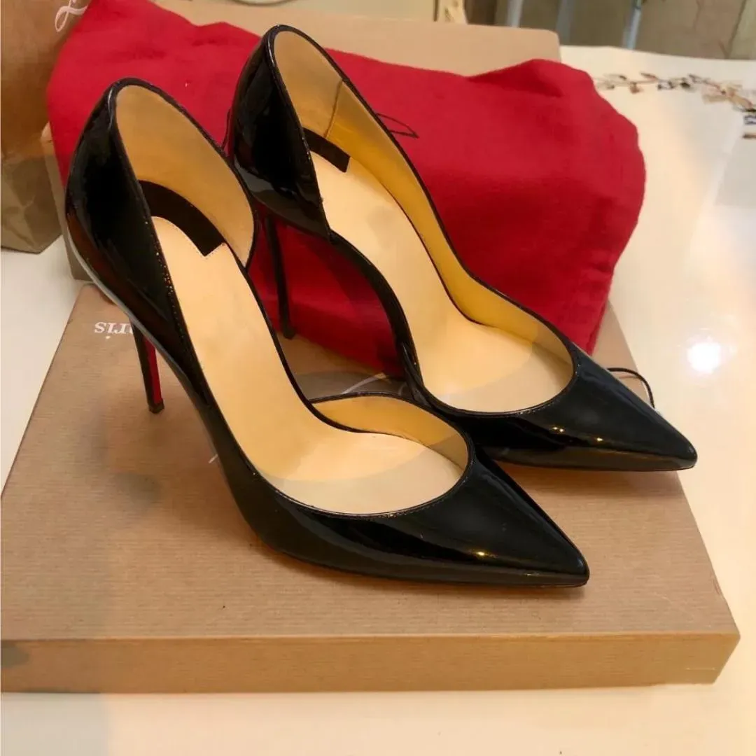 Schoenen ontwerper Hoge hakken kleding schoenen dames 6 cm 8 cm 10 cm 12 cm 14 cm luxurys platform peepto's sandalen sexy puntige teen reds sole sneake