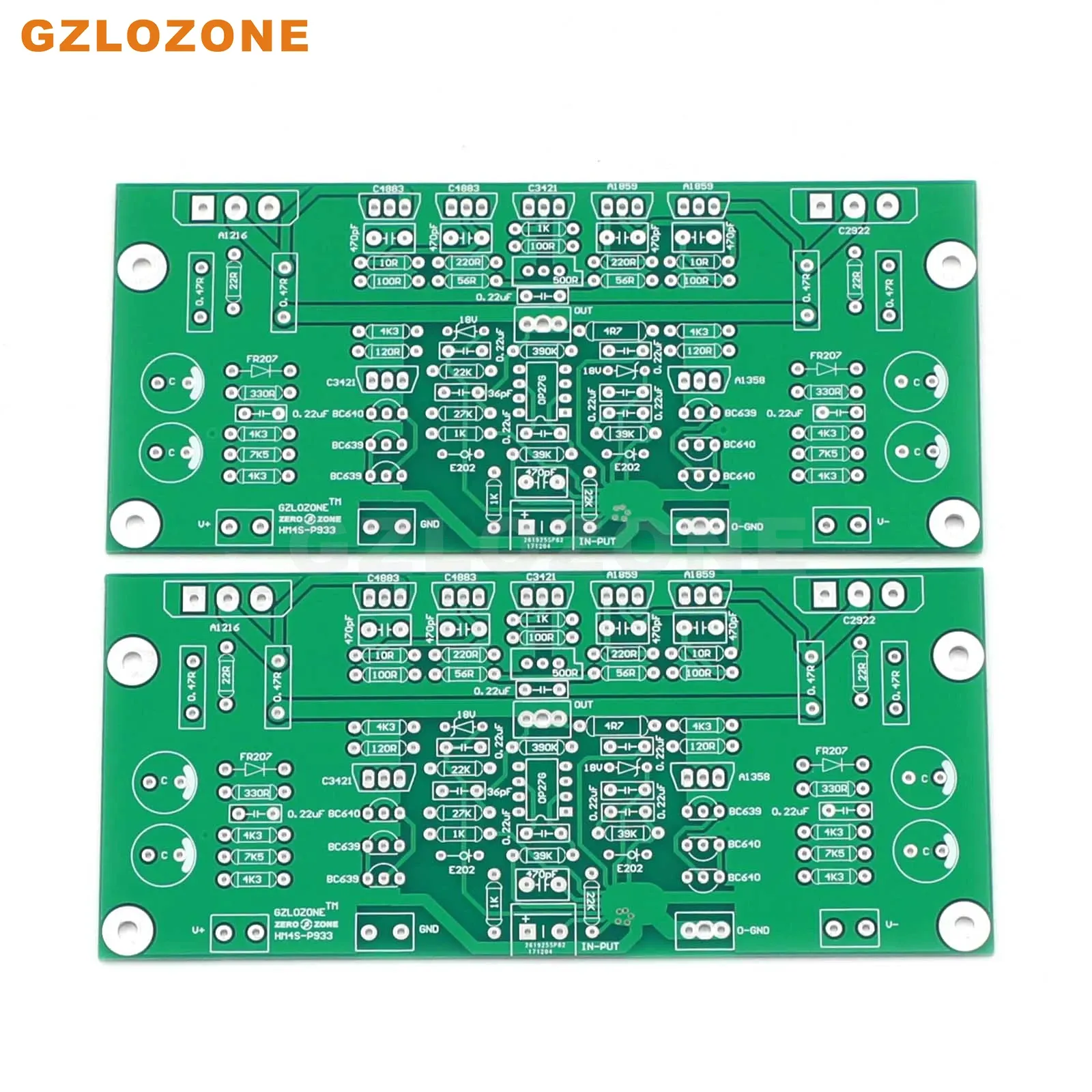 Усилитель 1 Пара HM4SP933 Hifi Power усилитель Bare PCB Base Burmester 933 MK2 150 Вт+150 Вт