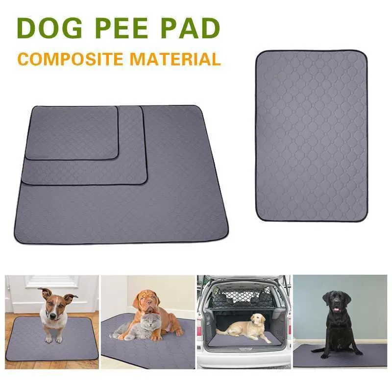 Reusable Dog Pee Pads Washable Dog Bed Training Mat Dog Diapers Puppy Urine Pads for Dogs Cats Sofa Mattress Cover Pet Products