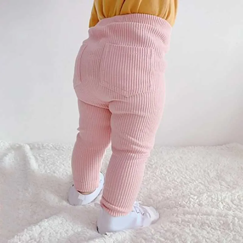 Pantaloni di cotone a gambe lunghe per bambini per bambini 2023 pantaloni per bambini primaverili/estivi pantaloni solidi pantaloni per bambini