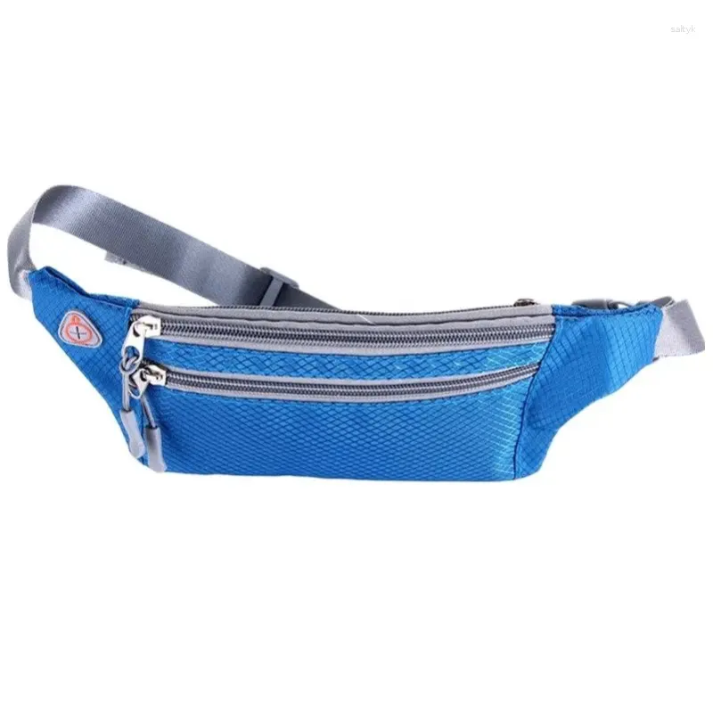 Bolsas de cintura lazer bolsos multifuncionais Men se protege contra a bolsa de roubo mulheres invisíveis à prova d'água de 6 polegadas para celular Belt Belt Belt
