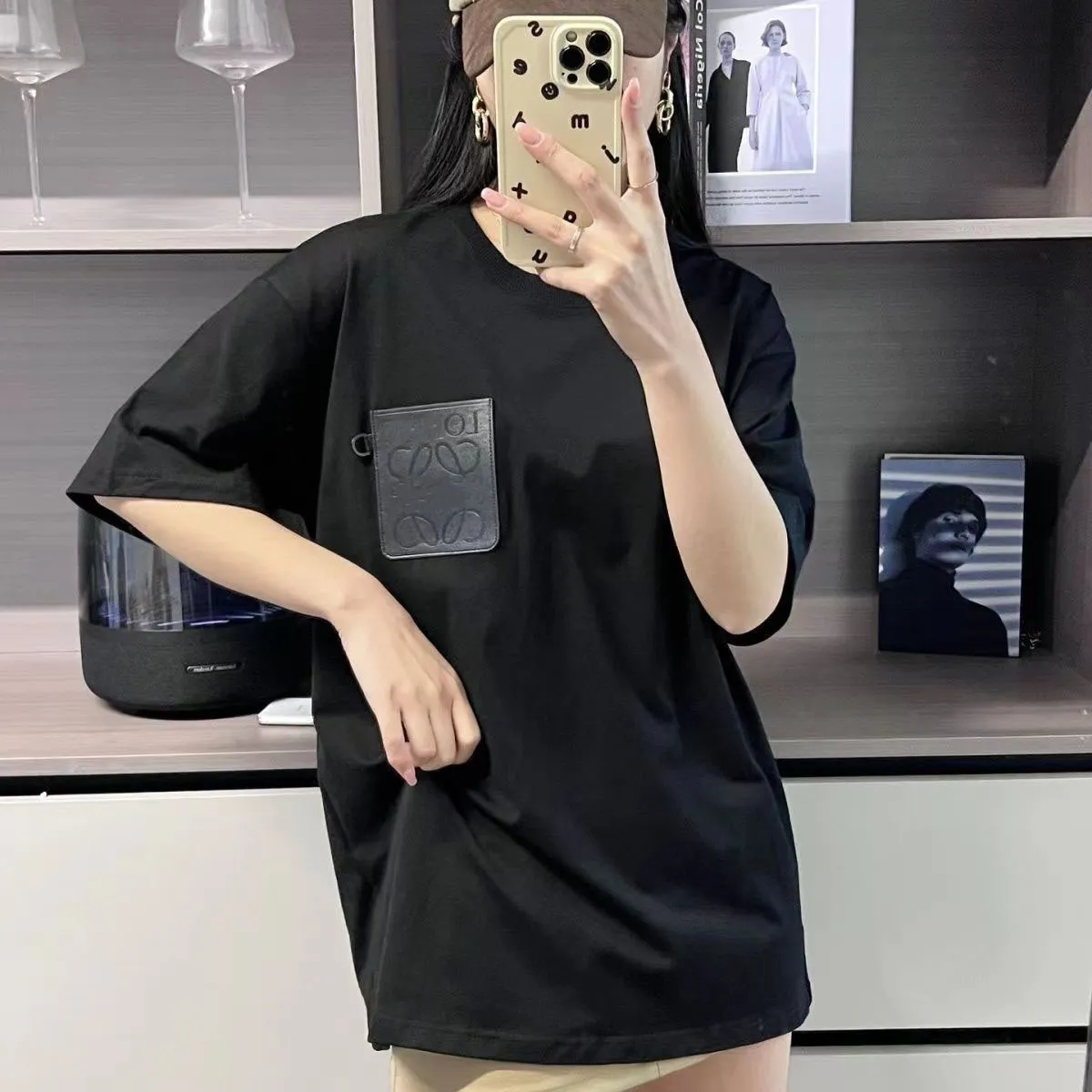 Moda Kobieta Mężczyzna T Koszulki projektant Women Tshirts Kobieta koszulki Letnie oddychanie topy unisex koszulka haft haftowe krótkie rękawy rozmiar s-3xl