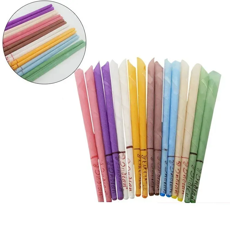 Ear Wax Cleaner Healthy Care Ear Cleaner Taper Ear Candles Fragrance Candling Candles Cleaner Removal Clean