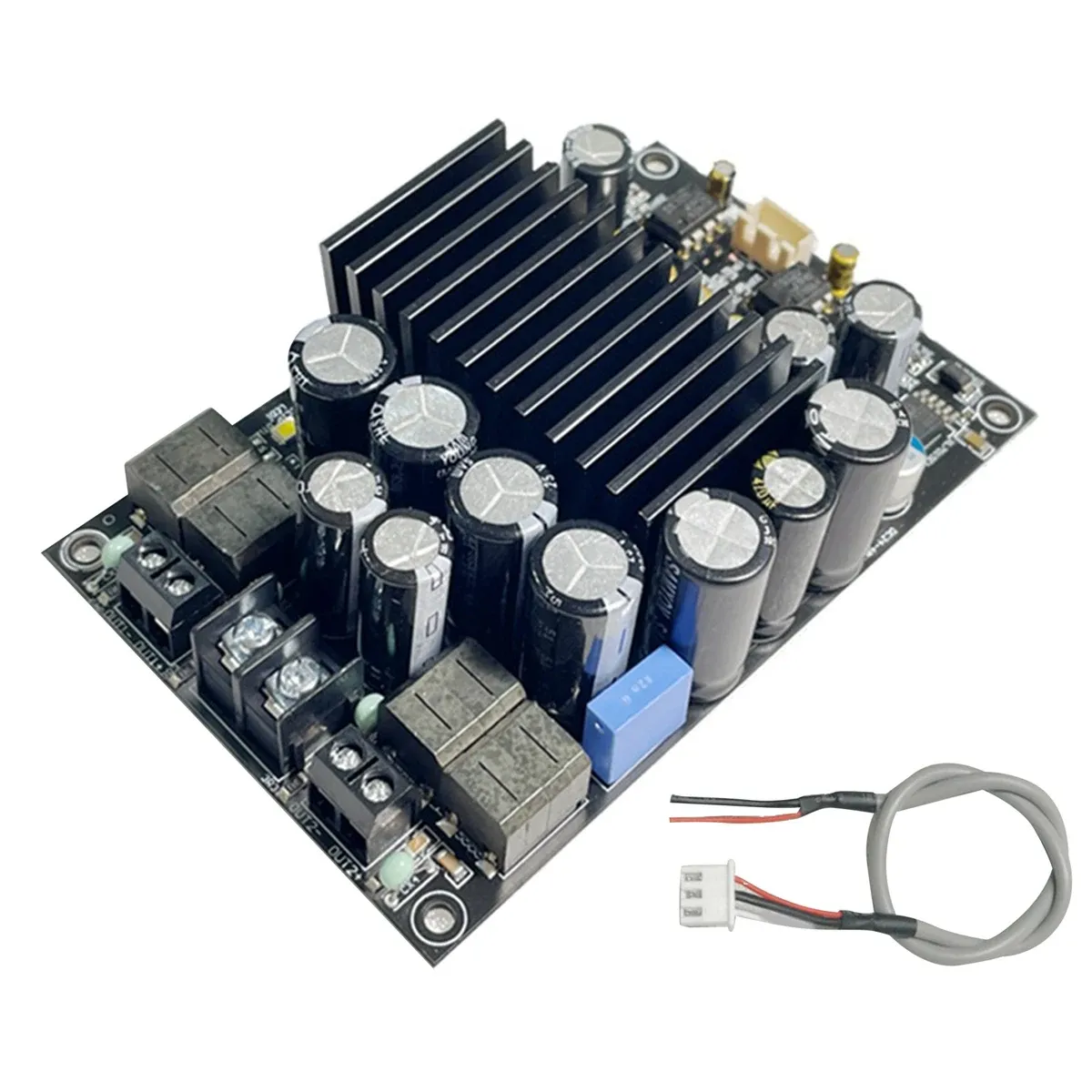 Amplifiers TPA3255 Fever Level HIFI Digital Amplifier Board 300W+300W HighPower 2.0 Channel Stereo Class D Audio Amplifier Board