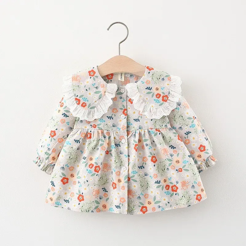 Robes Robes robes de baby pour filles pour les filles du printemps