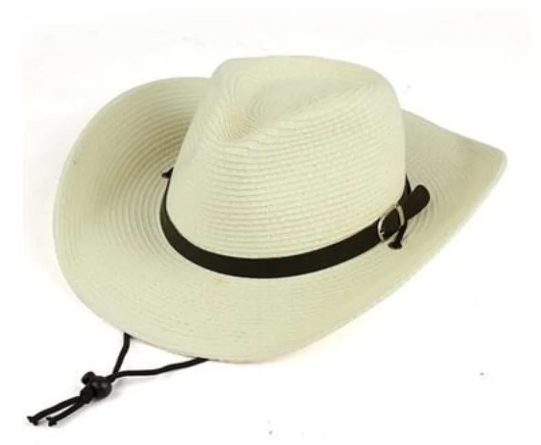 Men039s Western Cowboy Hat Women039s Tidal Beach Hat Kapera przeciwsłoneczny Big Rmer Hat Small Summ Sunshade Straw3854123