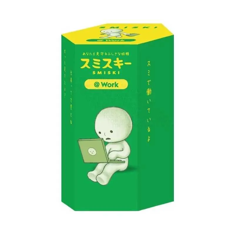 Blind Box Inscock Smiki Work Serie Blind Mystery Box NoctiCécent Green Doll Action Figures Cartoon Desktop Decoration Model Doll Gift Toy T240506