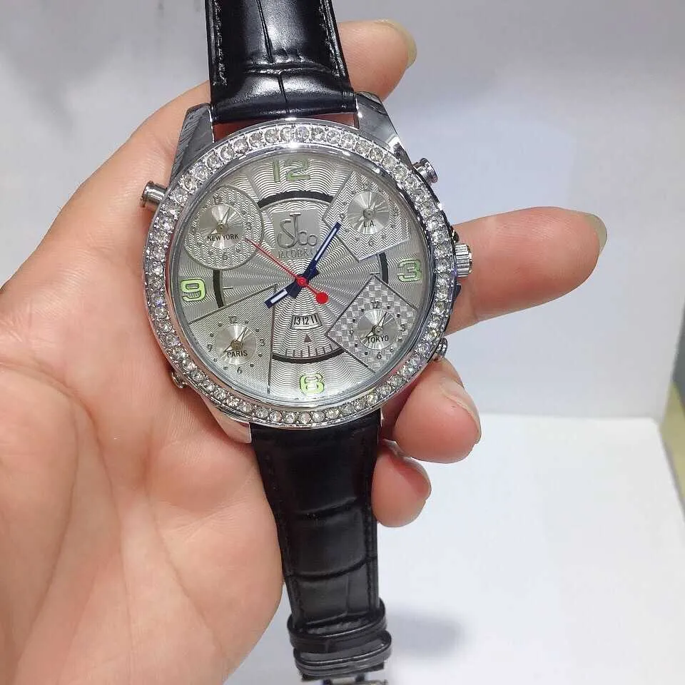 Designer orologio meccanico automatico di lusso jkco ceco leopardo moda classico ragazzi e ragazze abbina orologi a piastre grandi per uomini movimenti