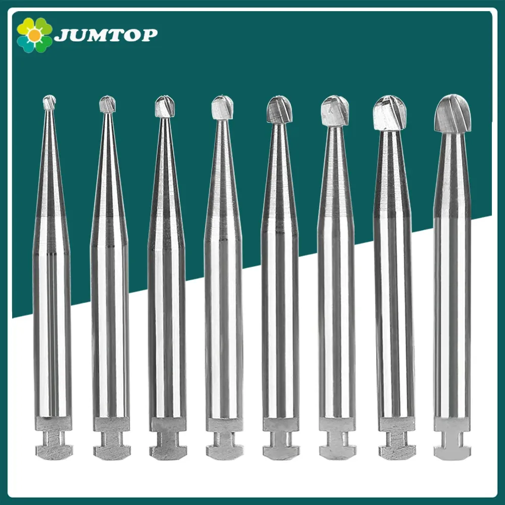 Биты 5pcs/Box Dental Tungsten Carbide Burs Низкоскоростная серия RA для стоматологической лаборатории или клиники диаметром 2,35 мм Dentsit