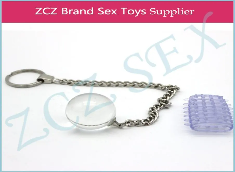 ZCZ Glass Toy e Cock Anello di alta qualità Dildo anale Plug Sex for Women Glass Geisha Ball DX24387047560