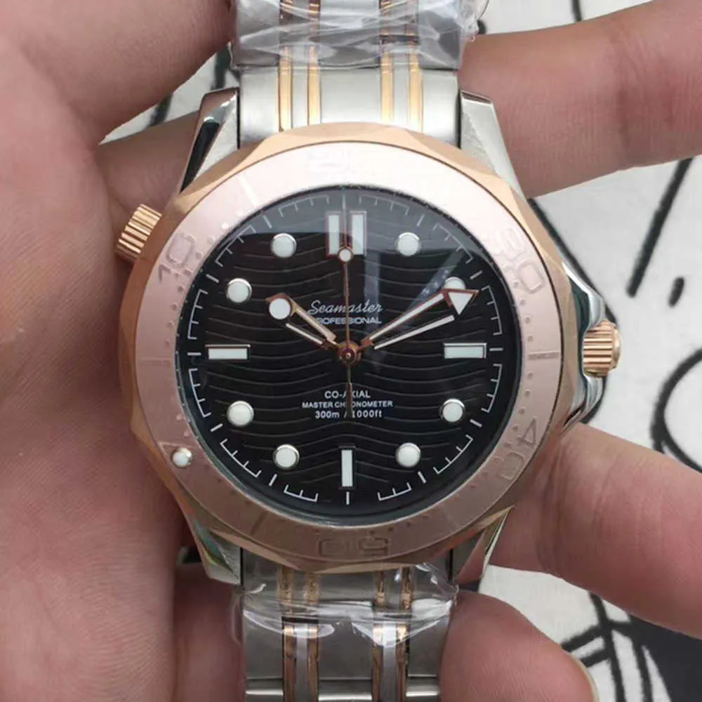 디자이너 시계 Reloj 시계 AAA 기계식 시계 Oujia 007 Meihei Bond Fully Automatic Mechanical Watch and Watch Machinery