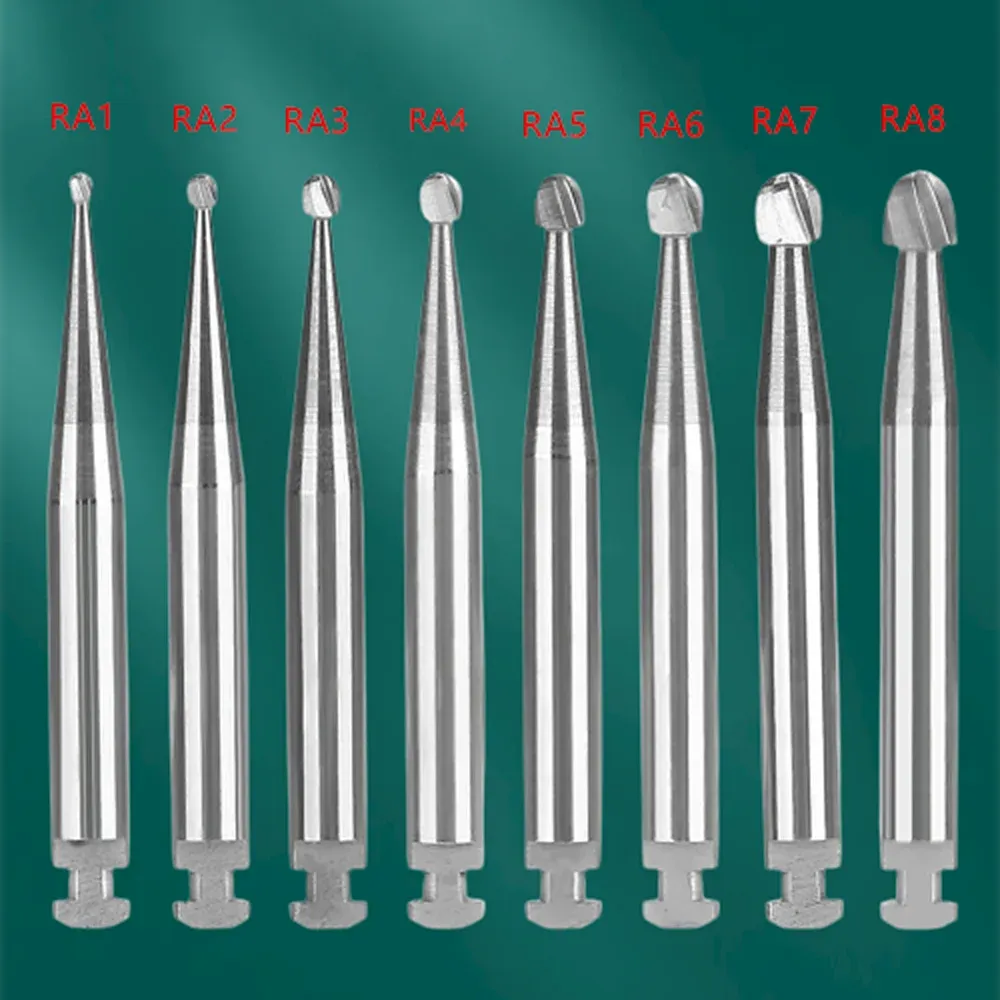 Bits 5pcs/caixa de tungstênio dental Bolsa