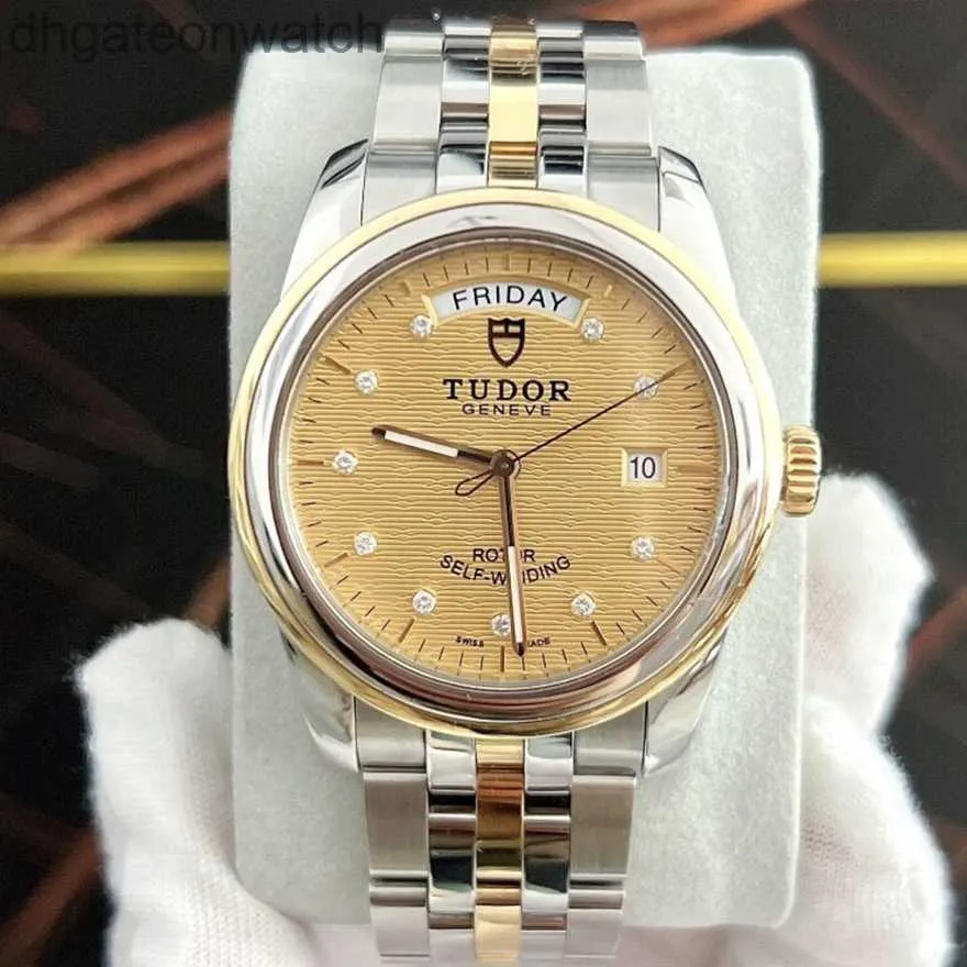 UNISEX Fashion Tudery Designer Watches Emperor Rudder 34600 Series Automatic Mechanical Mens Watch 56003 con logo originale