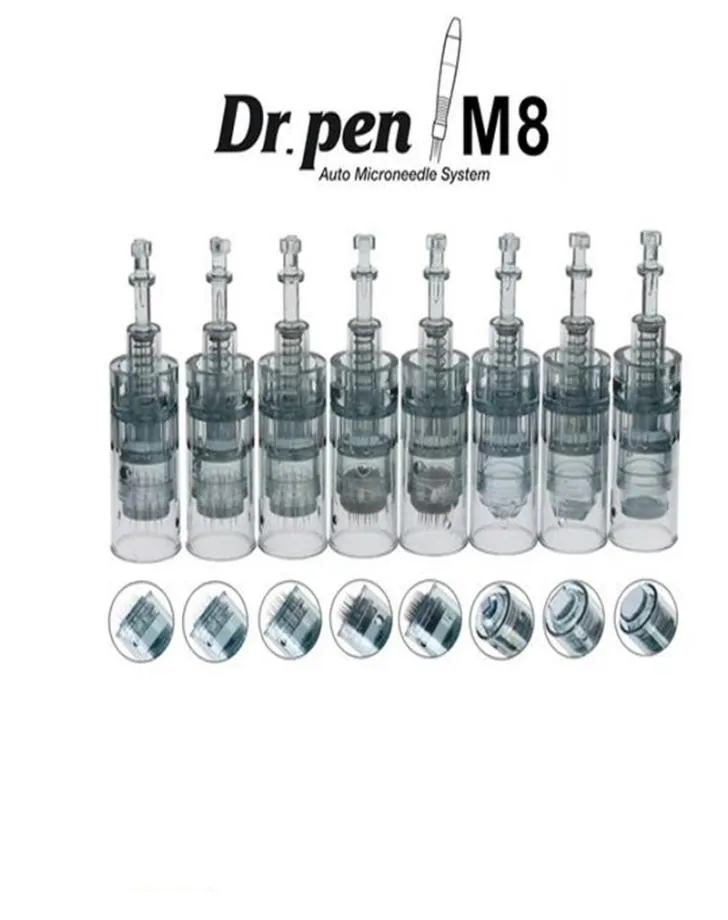 10pcs Ersatz Mikronadel -Patronenspitze 11 16 24 36 42 Nano -Stift für automatische elektrische Dermapen Dr.
